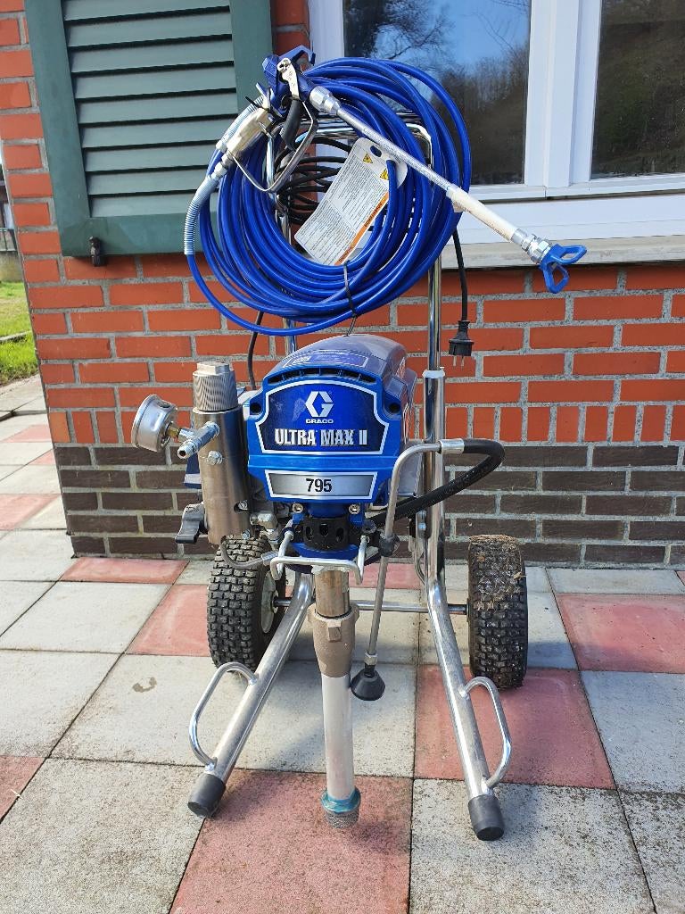GRACO est presque NEUF une fois utilisé Prof.Ultra Max II, Bricolage & Construction, Matériel de peinture, Enlèvement, Neuf, Pulvérisateur de peinture ou Pompe à peinture