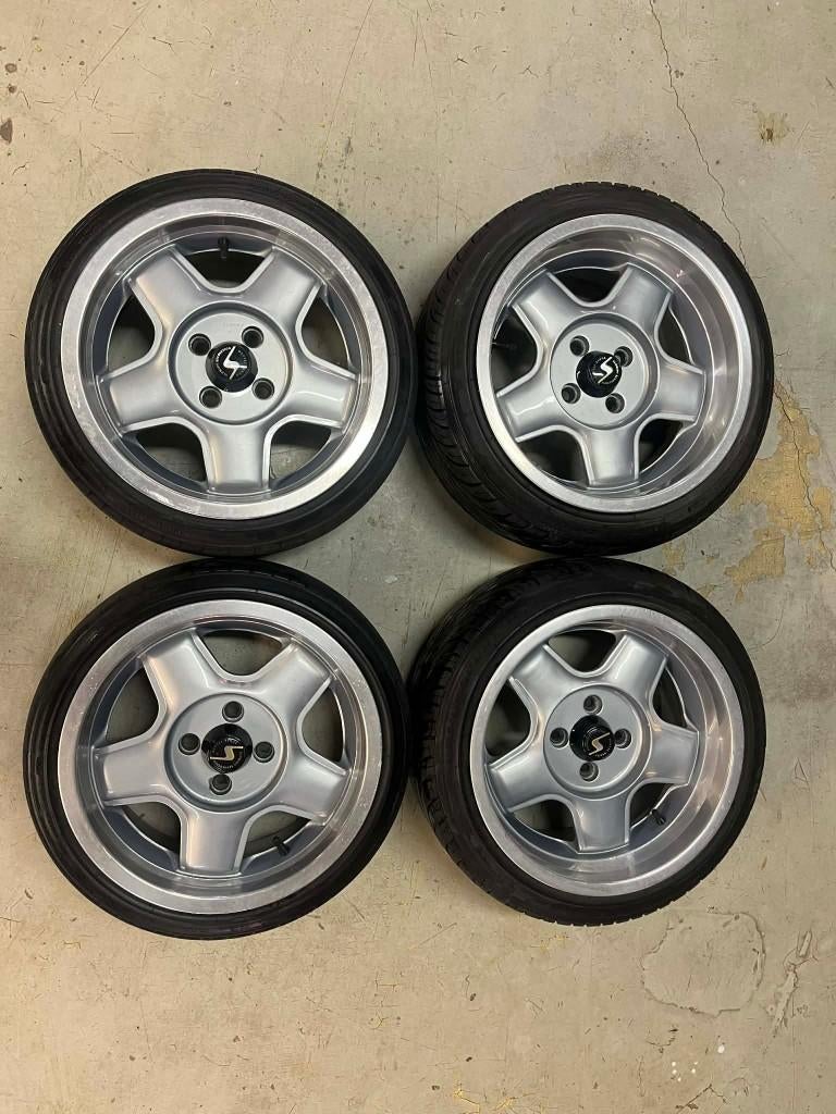 Ligne Schmidt Modern 4 x 100, Autos : Pièces & Accessoires, Pneus & Jantes, Pneu(s), Pneus été, 15 pouces, 165 mm, Véhicule de tourisme