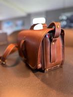 Sac photo - Fogg Satchmo Satchel Havana en cuir (pour Leica), Ophalen of Verzenden, Nieuw, Schoudertas, Overige merken