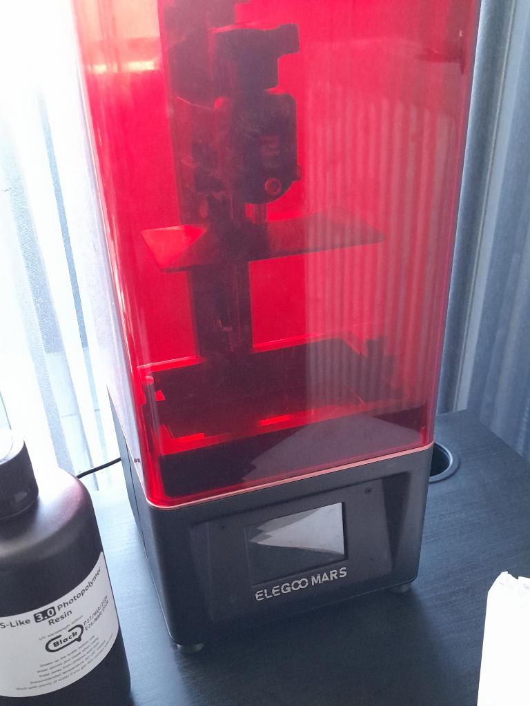 Elegoo Mars, Computers en Software, 3D Printers, Ophalen, Gebruikt, Elegoo, Resin/Hars