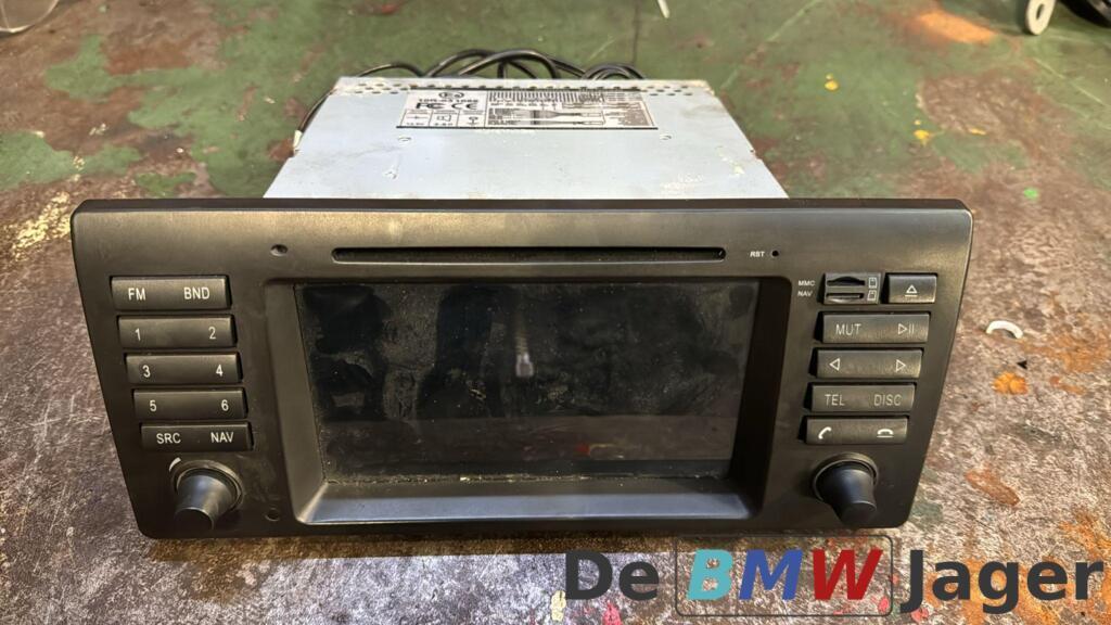 Autoradio BMW 5-serie E39 E53 E46 10R-031086, Autos : Pièces & Accessoires, Enlèvement ou Envoi, Utilisé, BMW, BMW
