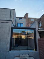 Glaspanelen en overkapping terras, veranda, Ophalen