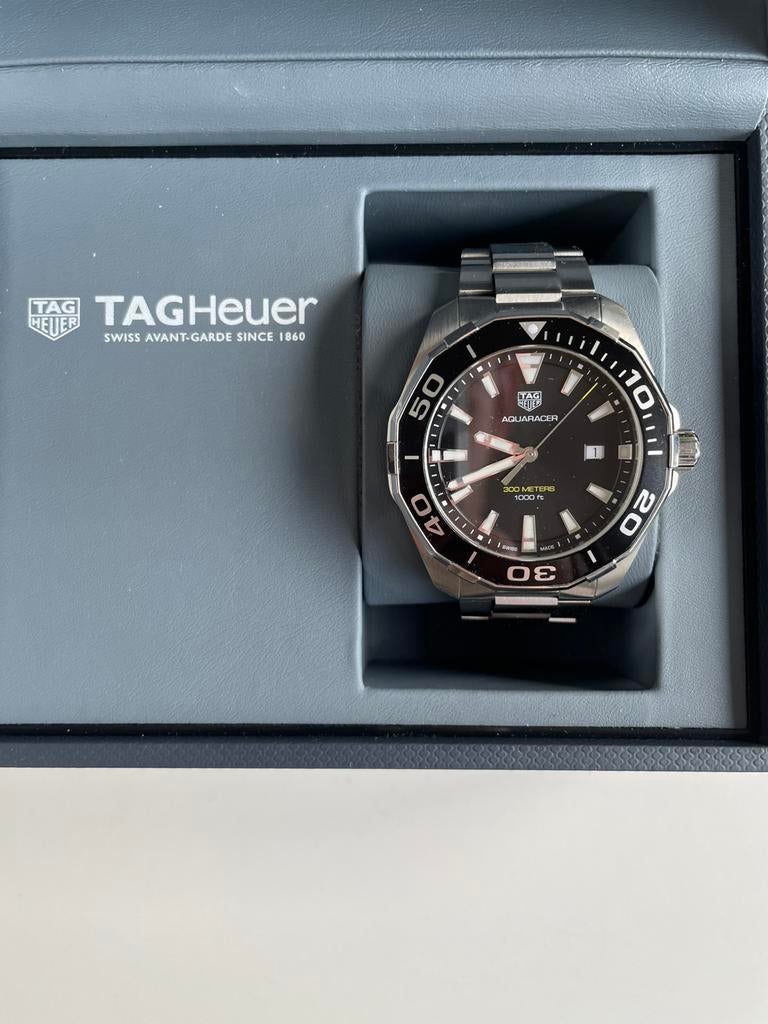Tag Heuer Aquaracer, Bijoux, Sacs & Beauté, Montres | Hommes, Neuf, Montre-bracelet, TAG Heuer, Acier, Acier, Enlèvement ou Envoi
