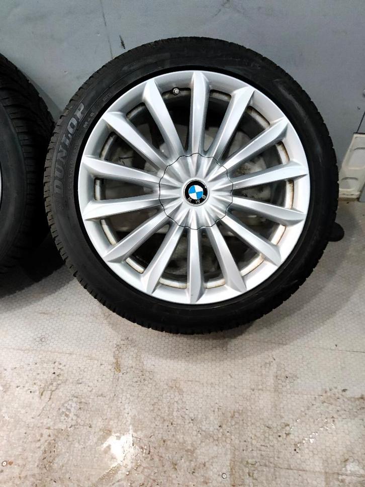 19 inch BMW velgen met winterbanden, Auto-onderdelen, Banden en Velgen, Banden en Velgen, Winterbanden, 19 inch, 245 mm, Personenwagen