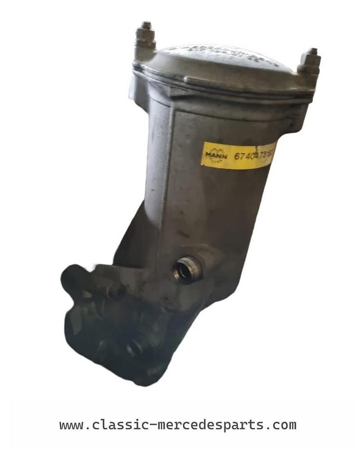 Oliefilterhuis Mercedes 240D 240TD om616 met aansluiting voo, Autos : Pièces & Accessoires, Filtres, Utilisé, Enlèvement ou Envoi