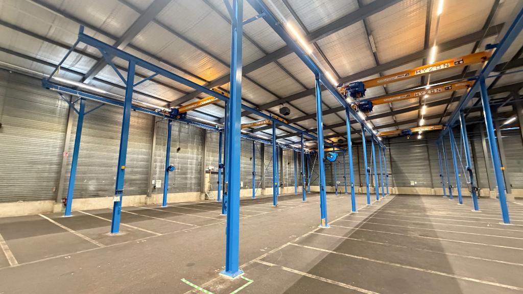 Rolbrug Abus 6.000 mm / 4 ton / 2021 / nieuwstaat / 10 st., Bricolage & Construction, Treuils et Palans, Enlèvement, Comme neuf