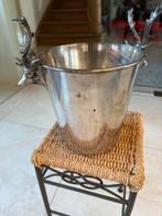 Seau à glace en métal argenté, Maison & Meubles, Accessoires pour la Maison | Porte-bouteilles, Enlèvement, Comme neuf