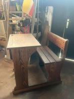 Oude schoolbank, Antiek en Kunst, Ophalen