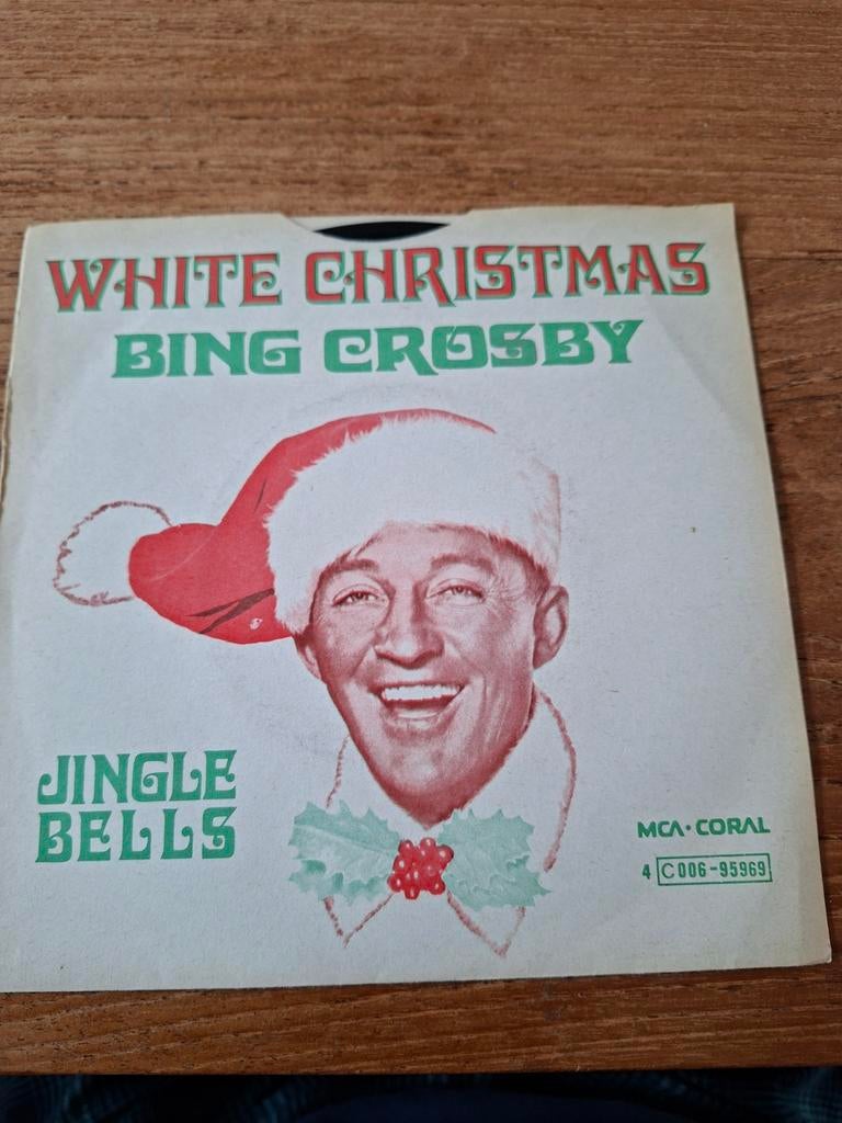 Single: White Christmas/Bing Crosby. Heropname 1970, Gebruikt, 7 inch, Single, Ophalen of Verzenden