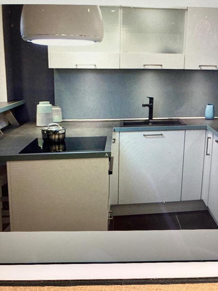 Cuisine, Maison & Meubles, Cuisine | Cuisines complètes, Neuf, Cuisine en U, Blanc, Synthétique, Enlèvement