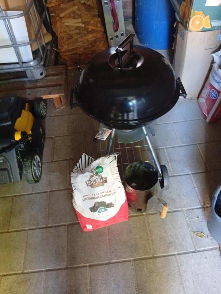 barbecue au charbon, Enlèvement