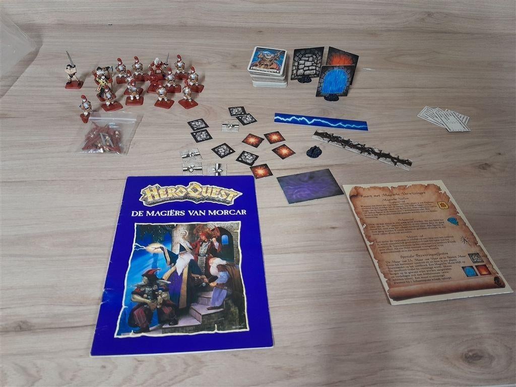 Heroquest de magiers van morcar - s3076, Hobby en Vrije tijd, Gezelschapsspellen | Bordspellen, Verzenden, Zo goed als nieuw