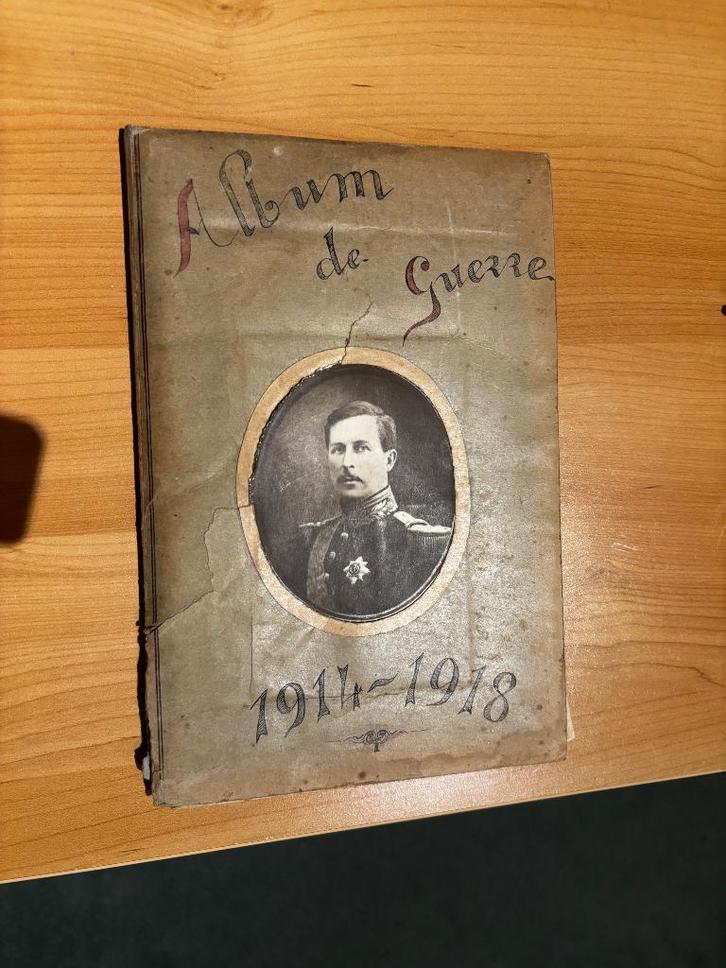 Oorlogsalbum 1914-1918 (regio Diksmuide-Furnes), Boeken, Oorlog en Militair, Gelezen, Landmacht, Voor 1940, Ophalen of Verzenden