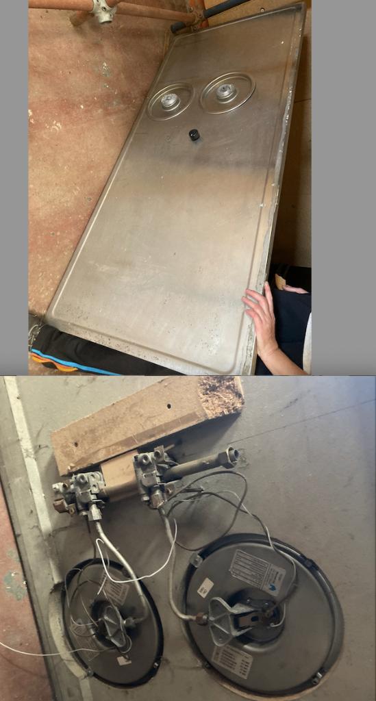 DESSUS DE CUISINE, Bricolage & Construction, Sanitaire, Robinet, Inox, Enlèvement