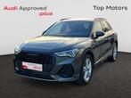 Audi Q3 AUTOMAAT*S-LINE*150PK*CAMERA*CARPLAY*GPS*TOPWAY.BE, Argent ou Gris, Achat, 161 g/km, Automatique