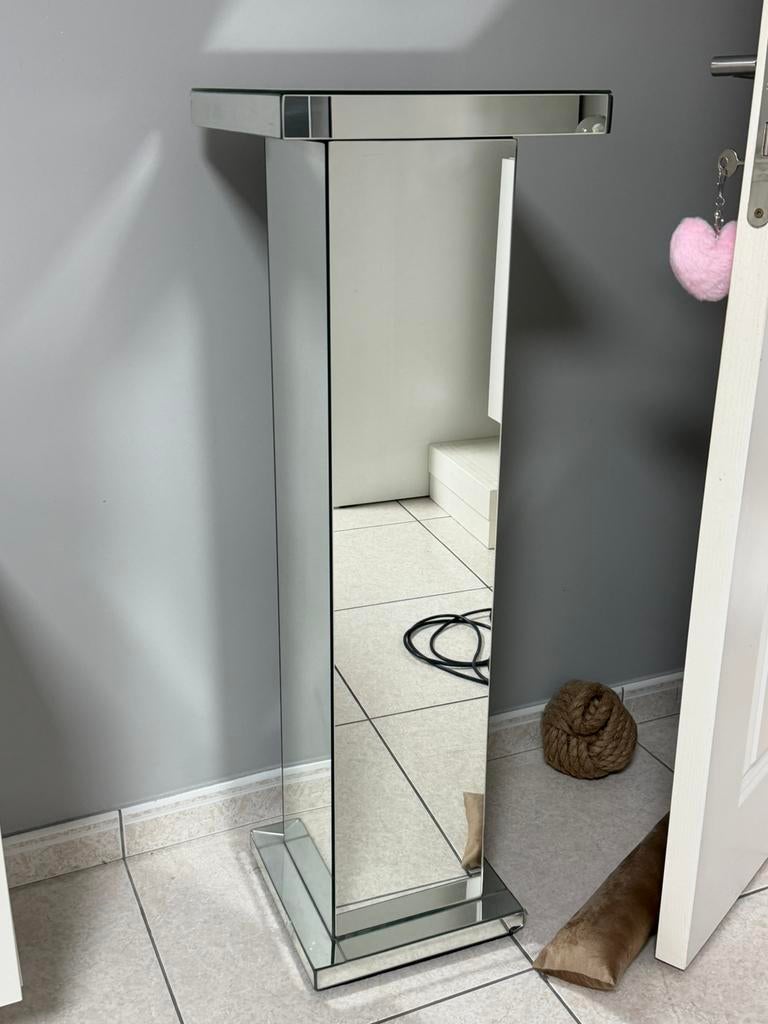 Spiegel zuil, Huis en Inrichting, Ophalen, Gebruikt