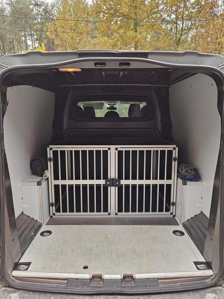 Aluminium Hondenbench, Animaux & Accessoires, Boîtes de transport, Comme neuf, Enlèvement