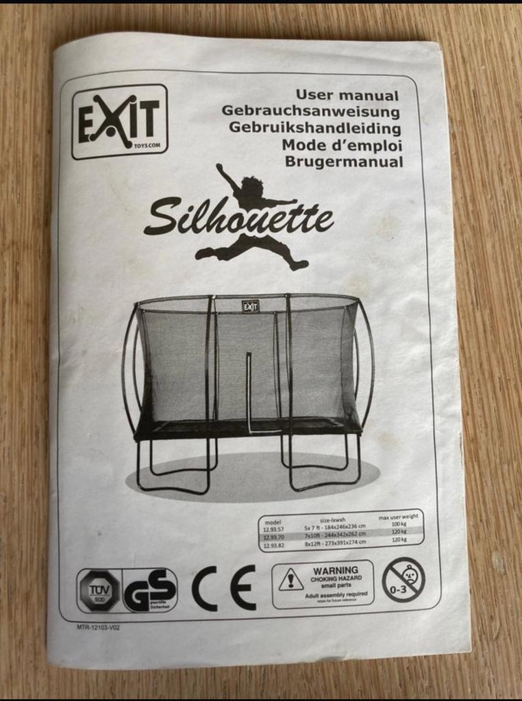 Trampoline in zeer goede staat, Kinderen en Baby's, Speelgoed | Buiten | Trampolines, Ophalen, Zo goed als nieuw