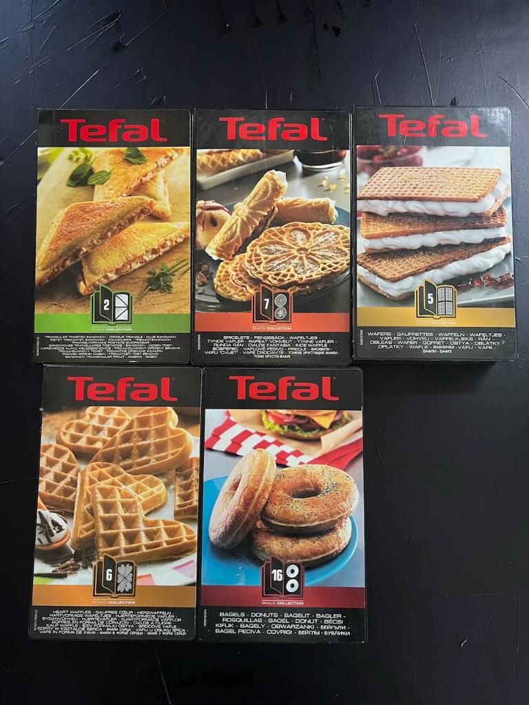 Tefal Snack Collection + 6 plaques + Express Cooker, Electroménager, Plaques de gril, Utilisé, Gril de table, Enlèvement