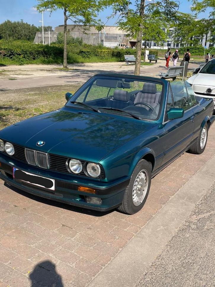 BMW E30 318IA Cabriolet CarPass, Auto's, BMW, Particulier, 3 Reeks, Benzine, Euro 6, Cabriolet, Automaat, Ophalen