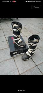 Bottes motocross Alpinestars 44,5, Motos, Enlèvement, Bottes