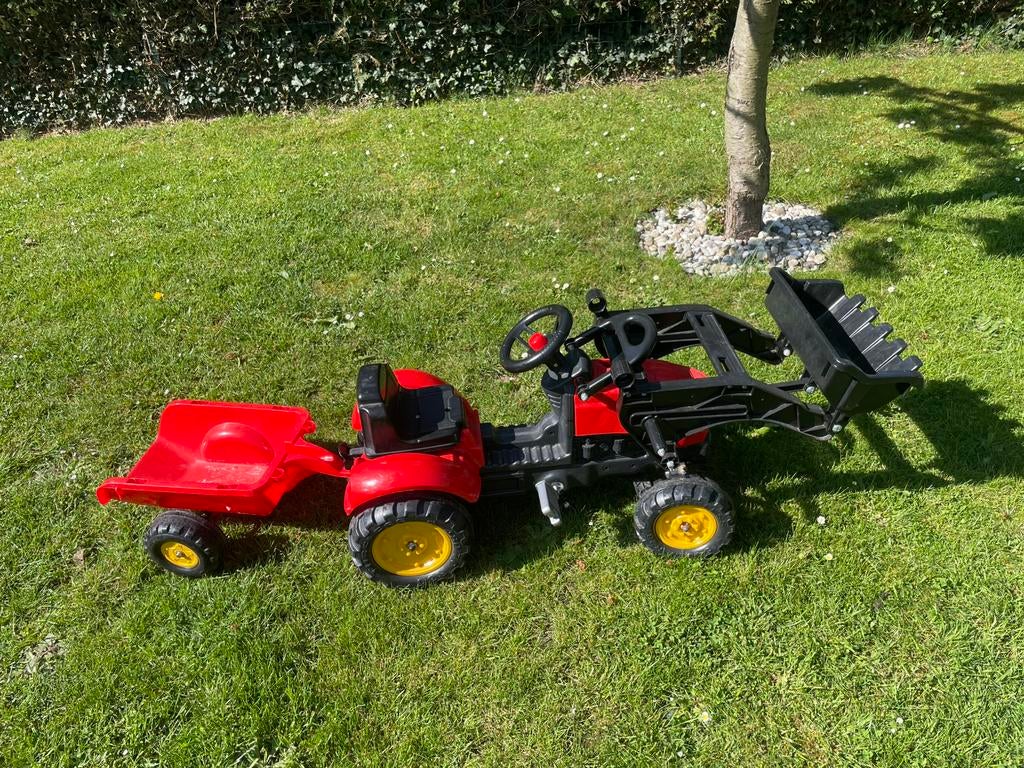 Tracteur avec remorque, Enfants & Bébés, Enlèvement, Comme neuf
