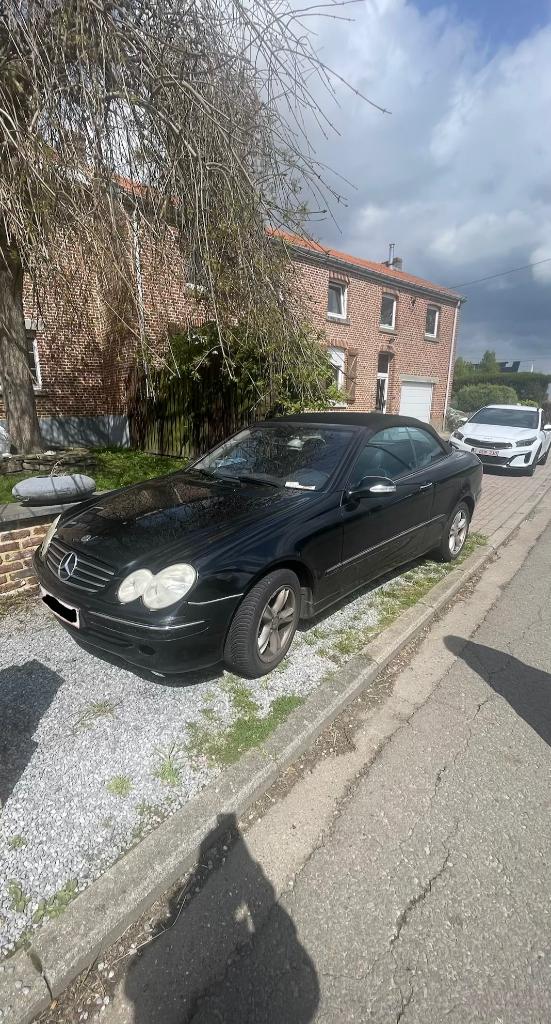 Mercedes CLK 200 Kompressor cabriolet 2004 ,Manuelle,, Autos, Euro 5, Achat, Phares directionnels, Cabriolet