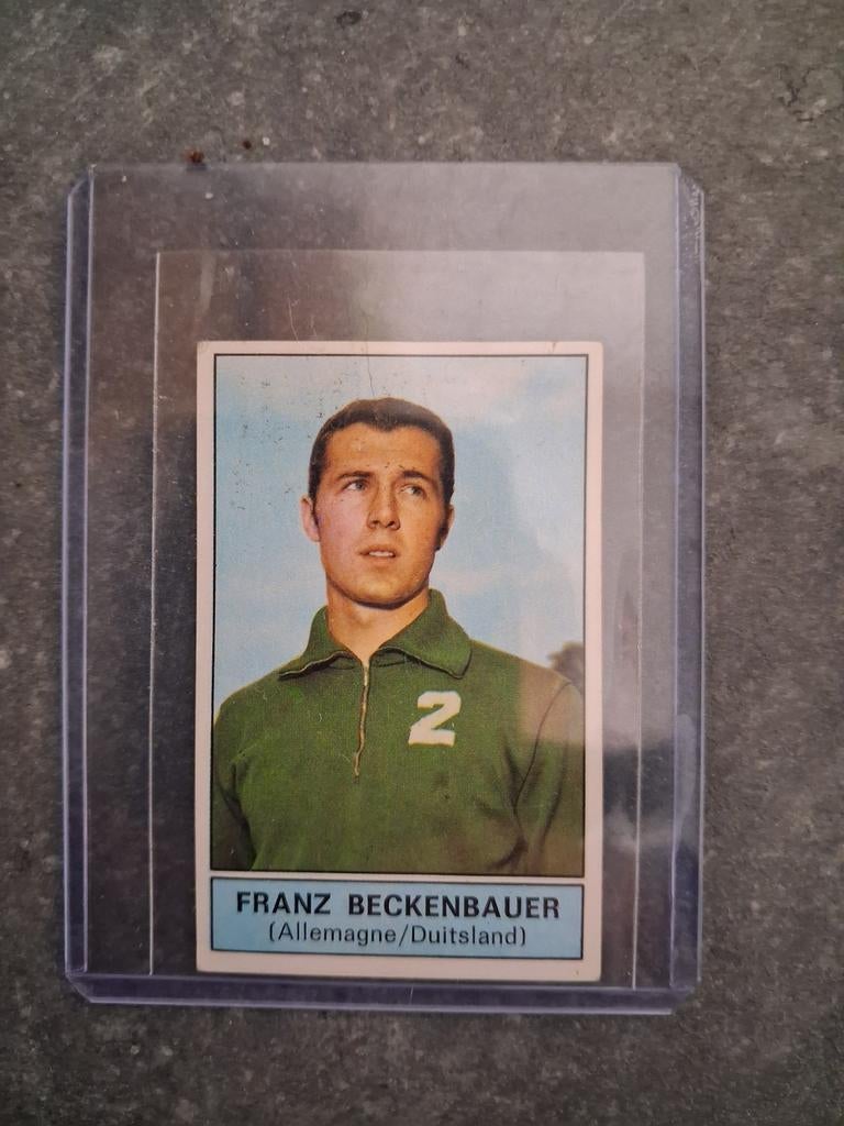 Fb 72/73 ,nr 323, Beckenbauer, Ophalen of Verzenden, Sticker