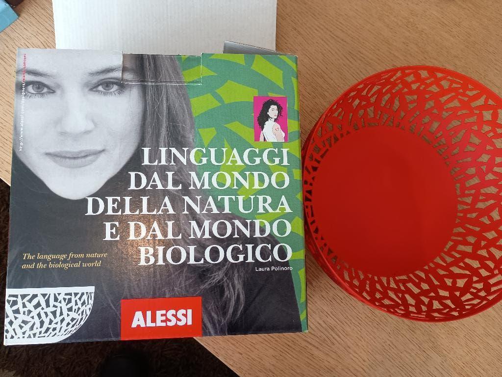 Alessi fruitmandje, Ophalen, Nieuw, Rood, Alessi