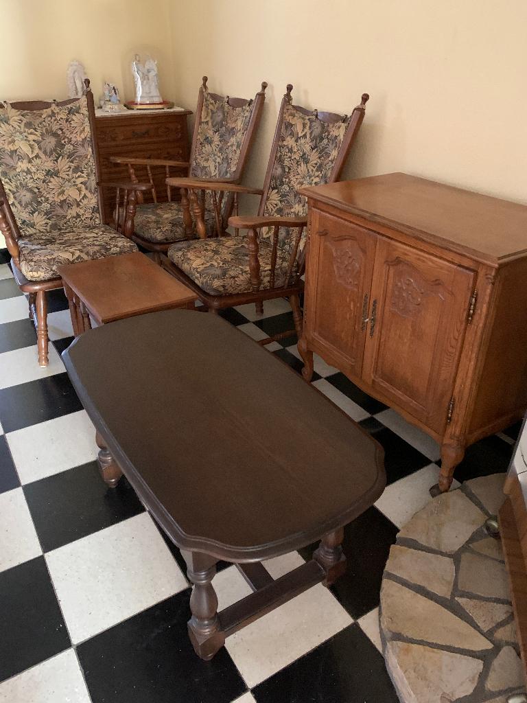 salontafel, Huis en Inrichting, Tafels | Salontafels, Ophalen, Minder dan 50 cm, Gebruikt, 50 tot 100 cm