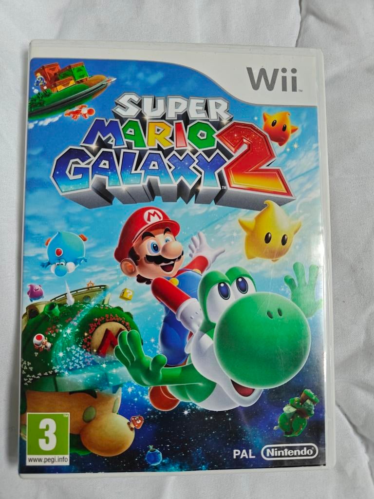 Super Mario Galaxy 2 - Wii PAL, Avontuur en Actie, Gebruikt, 2 spelers, Eén computer