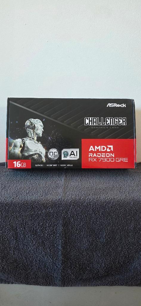 ASRock Challenger RX 7900 GRE OC – Topstaat, Computers en Software, Videokaarten, Zo goed als nieuw, AMD, PCI-Express 4.0, GDDR6