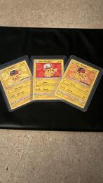 3 x Ash's Pikachu (promotion), Enlèvement ou Envoi, Comme neuf, Plusieurs cartes