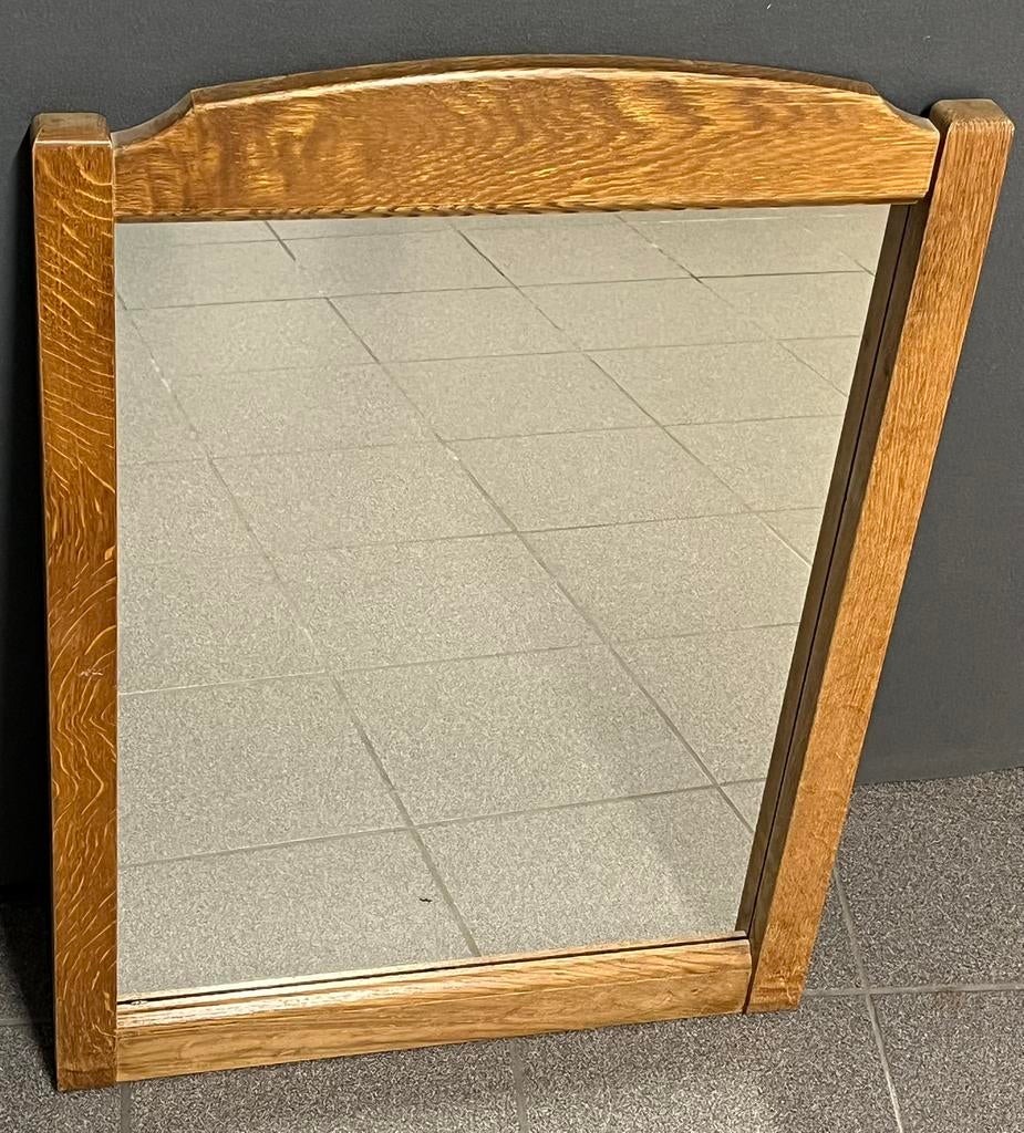 Vintage wandspiegel, Antiek en Kunst, Ophalen, Rechthoekig, 50 tot 100 cm, Minder dan 100 cm