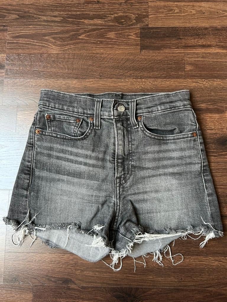 Jeans short Levi's zwart, Zwart, Ophalen of Verzenden, W27 (confectie 34) of kleiner, Gedragen