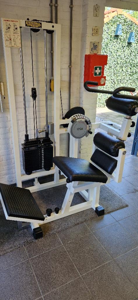 technogym  professionele buikspiertrainer, Ophalen, Benen, Zo goed als nieuw, Crosstrainer