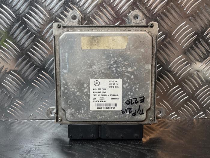 Ordinateur gestion moteur d'un Mercedes C-Klasse, Autos : Pièces & Accessoires, Électronique & Câbles, Mercedes-Benz, Utilisé