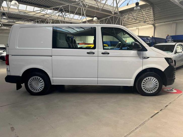 Volkswagen Transporter T6 Double Cabine, Autos, Camionnettes & Utilitaires, Entreprise, Volkswagen, Diesel, Euro 6, Boîte manuelle