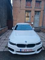 Bmw 530e hybride pack sport m, Auto's, BMW, Achterwielaandrijving, Wit, Leder, Berline