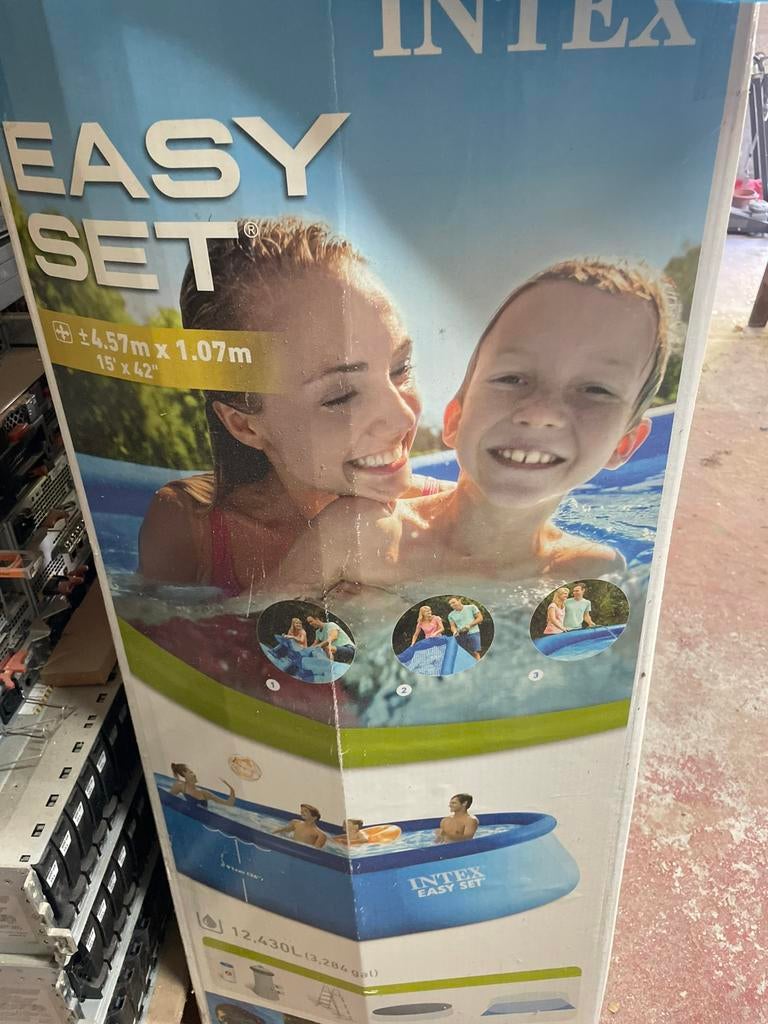 Grande piscine autoportante, Jardin & Terrasse, Enlèvement