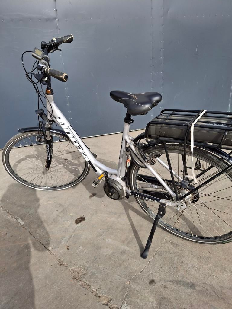 Elektrische damesfiets Norta, Ophalen