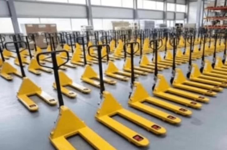 Transpallet total source 2500 kg, Bricolage & Construction, Transpalettes, Utilisé, Enlèvement