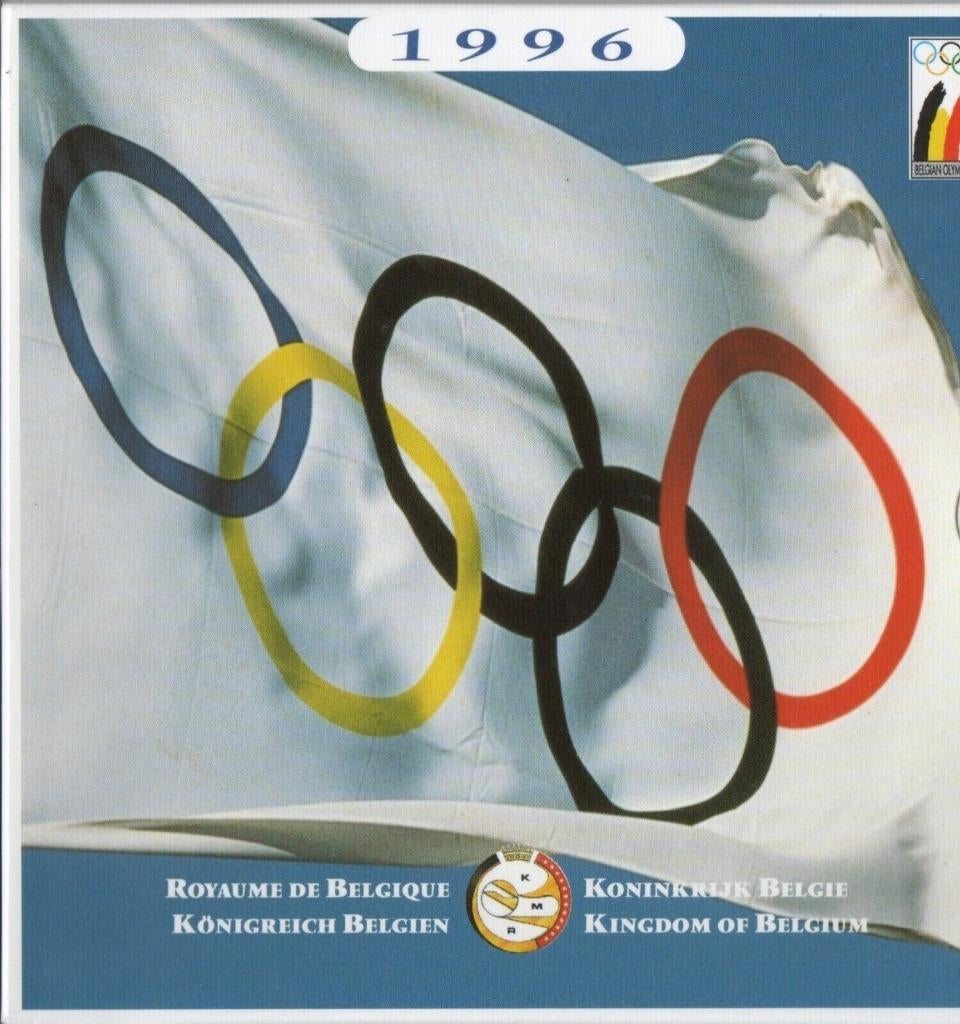 België: Jaarset 1996 FR + VL (10 munten), Verzenden, Setje