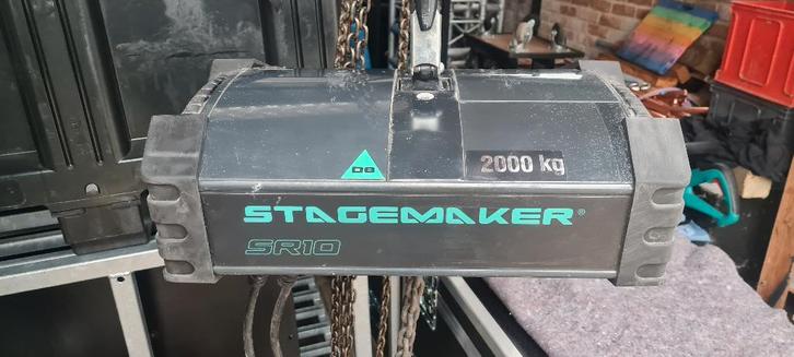 Electrische kettingtakel 2000KG, Doe-het-zelf en Bouw, Lieren en Takels, Zo goed als nieuw, Elektrisch, Ophalen