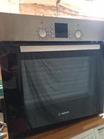 Jonge en energiezuinige Bosch inbouw oven in RVS, Elektronische apparatuur, Gebruikt, Hete lucht, Oven met grill, Inbouw