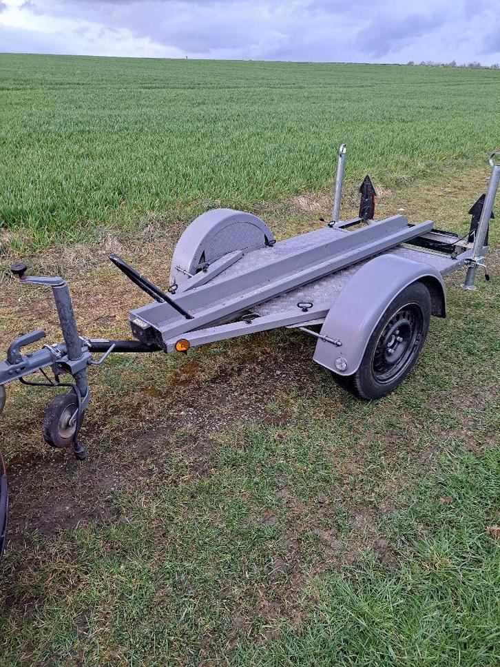 remorque moto ou scooter, Autos : Divers, Remorques, Comme neuf, Enlèvement