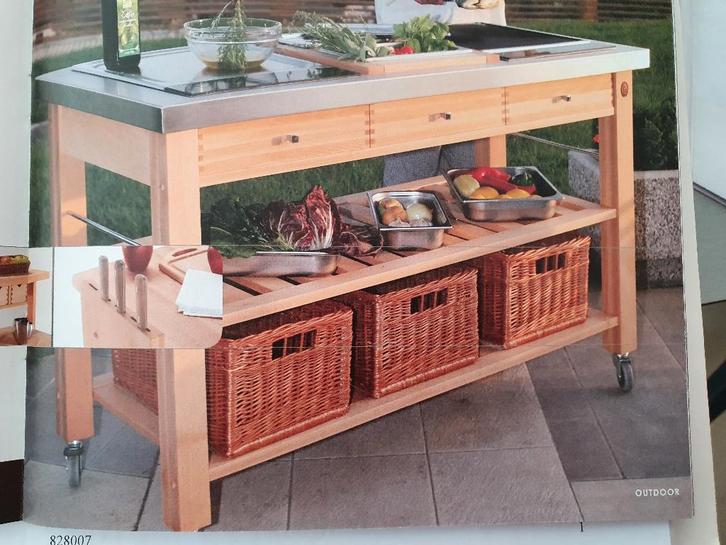 Buitenkeuken: Indu+  THE TROLLEY COLLECTION, Tuin en Terras, Buitenkeukens, Ophalen