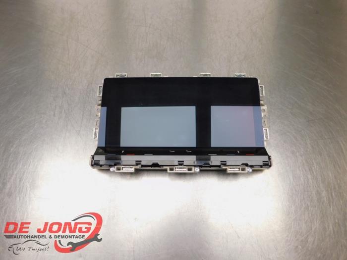 Display Multi Media regelunit van een Volkswagen Golf, Gebruikt, -, Volkswagen, -