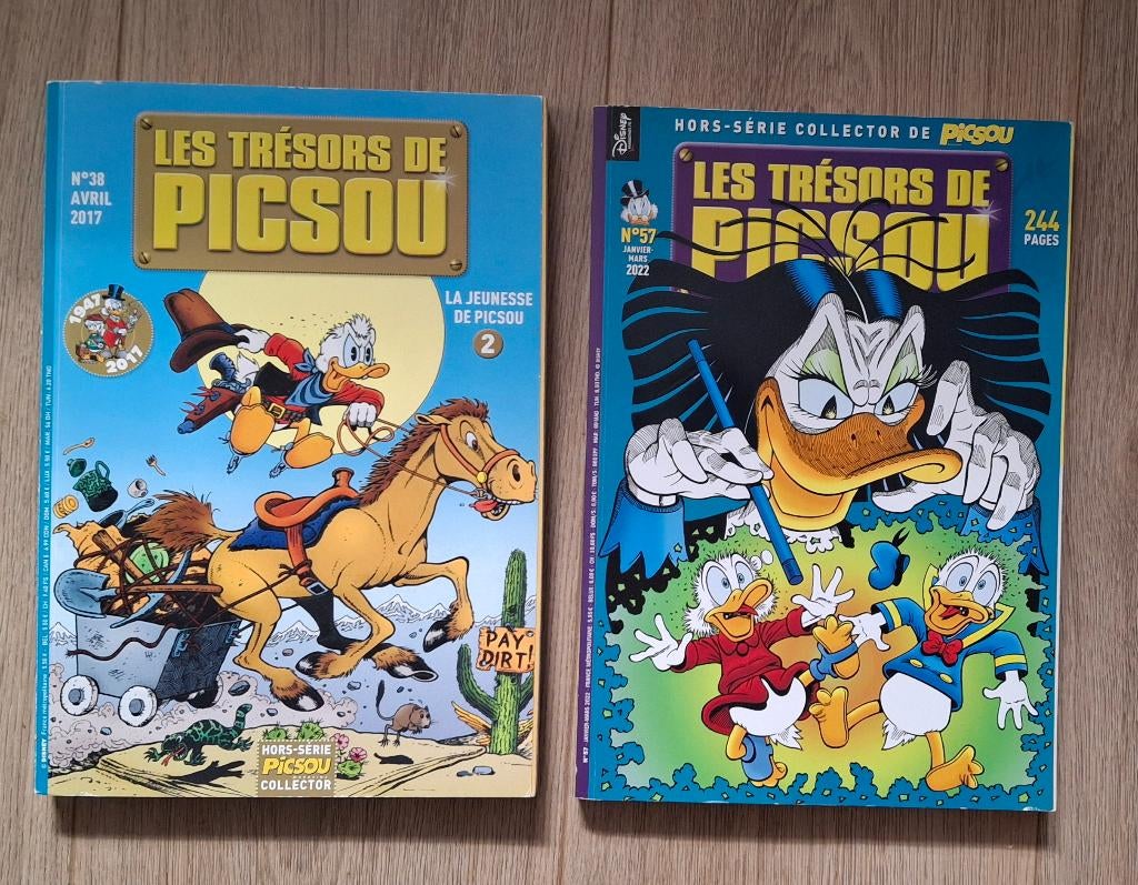 Collection les trésors de picsou BD 38 57 JEUNESSE DE PICSOU, Livres, BD, Comme neuf, Plusieurs BD, Enlèvement ou Envoi