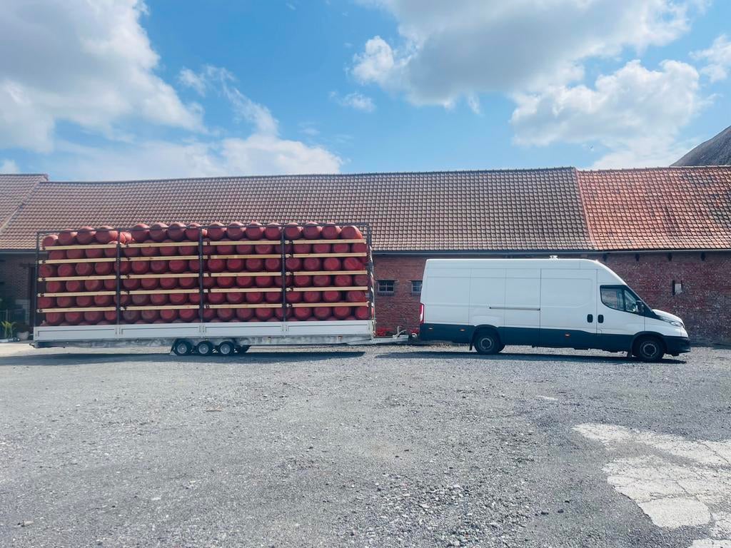 Remorque 3essieux 10m 3,5T ,rampe,treuil,structure 3-4m haut, Achat, Particulier